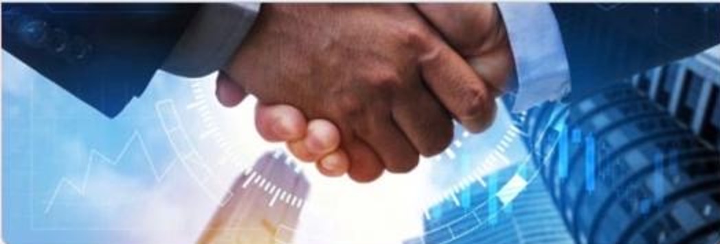 Business handshake symbolising the Morocco–United Kingdom trade partnership